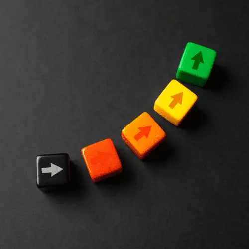 growth arrows