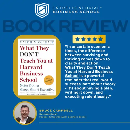 What They Don’t Teach You at Harvard Business School: Book Review