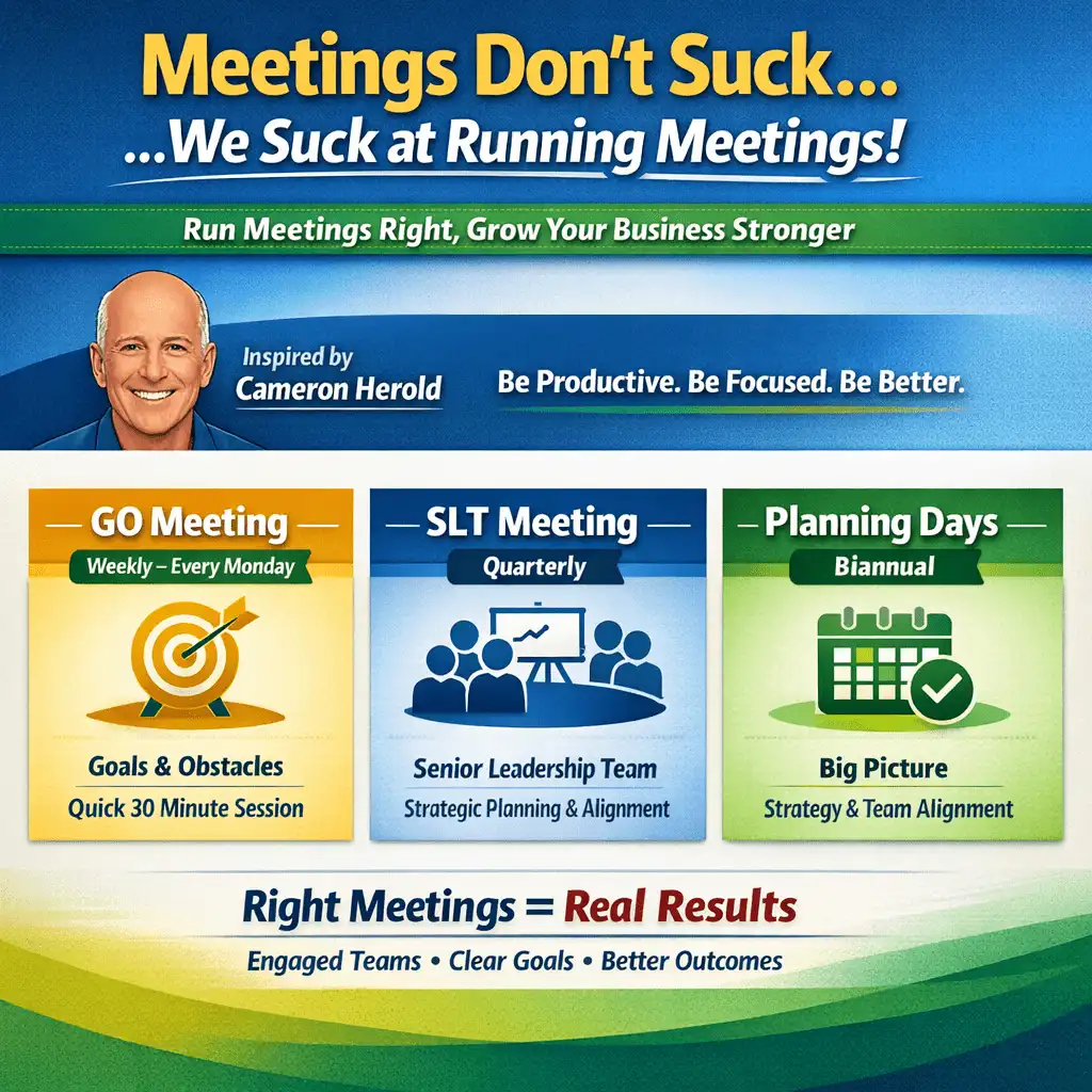 Fix the System: A Better Way to Run Meetings